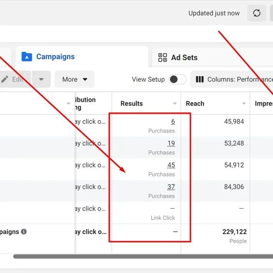 Sales Proof 2 - Meta Ads Results