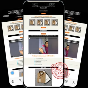 T shirt -Gucci Solid - Selling Landing Page for WordPress – Elementor